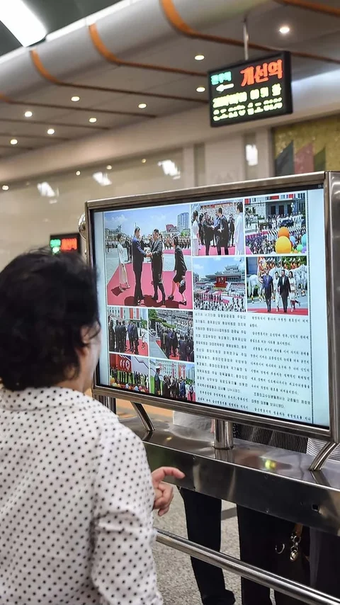 FOTO: Pyongyang Sambut Kunjungan Presiden Xi Jinping Setelah Tujuh Tahun