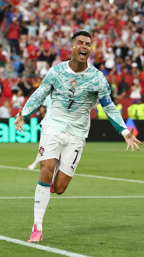 FOTO: Comeback Portugal Hentikan Langkah Kroasia