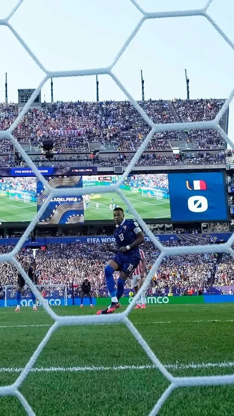 FOTO: Prancis Melaju ke Perempat Final Usai Kalahkan Paraguay