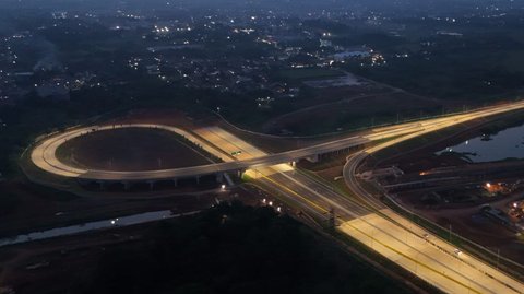 FOTO: Penampakan Tol Serpong-Balaraja Seksi 1B Resmi Beroperasi Fungsional, Tarif Masih Gratis