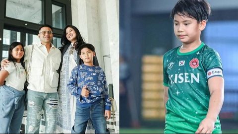 8 Foto Judeo, Anak Judika dan Duma Riris yang Semakin Tampan dan Jago Bola