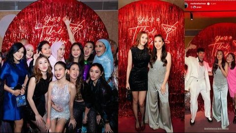 8 Potret Seru di Perayaan Ulang Tahun Marlene Hariman, Aurel Hermansyah dan Naysilla Mirdad Tampilkan Gaya Mewah dan Stylish!