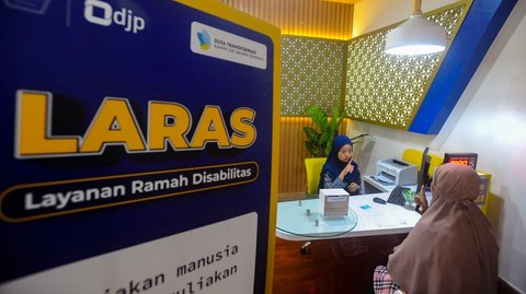 FOTO: Mengintip Layanan Ramah Disabilitas di Kantor Pajak, Pegawai Cakap Berbahasa Isyarat