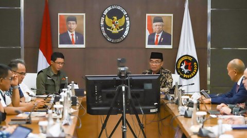 FOTO: Menko Muhadjir Pimpin Rapat Koordinasi Bantuan Kemanusiaan untuk Negara-Negara Konflik