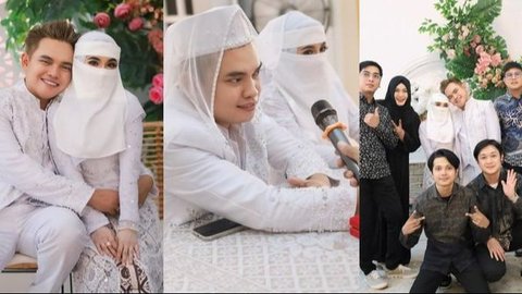 Rujuk Setelah Cerai, 10 Potret Pernikahan Sederhana Dodhy Kangen Band dan Ayu Rizki Yani yang Cantik Bercadar