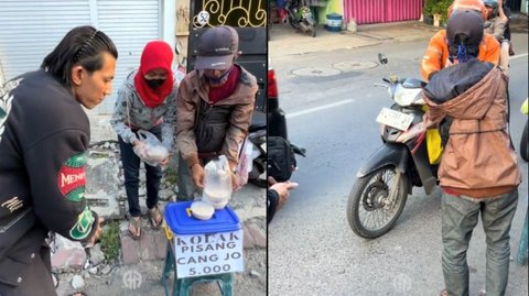 Borong Dagangan Penjual yang Sepi Pembeli, Aksi Pria Ini Tuai Pujian