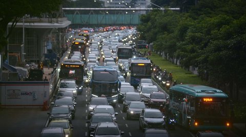 Agar Tak Terjebak Macet, Ini Rute Alternatif saat U-Turn Depan Citywalk Sudirman Ditutup Mulai 1 April