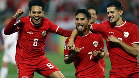 FOTO: Momen Timnas Indonesia U-23 Cetak Sejarah Lolos ke Perempat Final Piala Asia U-23 2024 Usai Tekuk Yordania 4-1