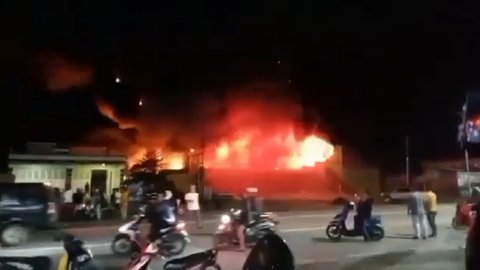 Bengkel Terbakar dan Meledak di Luwu Utara Sulsel, Pemilik Tewas