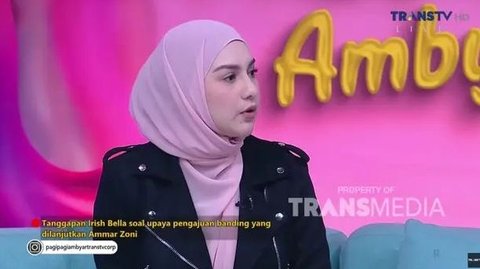 Irish Bella Blak-blakan Masih Membuka Hati Untuk Ammar Zoni: Aku Masih Komunikasi dengan Beliau