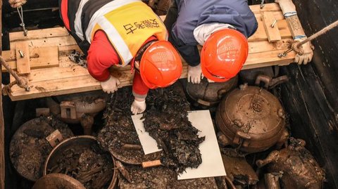 Makam Kuno Berusia 2.200 Tahun Berisi Penuh Harta Karun Ditemukan di China, Diduga Milik Kaisar