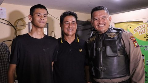 Penuh Haru, Casis Bintara Korban Begal Sampai Jari Putus Bertemu Idola Aipda Ambarita