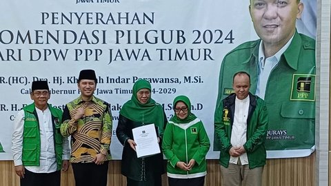 Maju Pilgub Jatim, Pasangan Khofifah-Emil Resmi Kantongi Rekomendasi Lima Partai