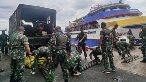 Target Evakuasi Tiga Hari, 5.719 Korban Erupsi Gunung Ruang Masih Tertinggal di Pulau Tagulandang