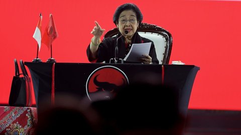 Megawati Pidato Keras soal Rekayasa Pemilu di Rakernas PDIP, Lembaga-Lembaga Ini Kena Sentil