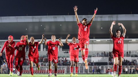 FOTO: Sengit! Timnas Putri Indonesia Akhirnya Bikin Singapura Babak Belur Kebobolan Lima Gol