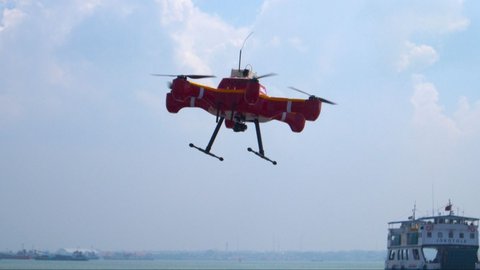 Satu-satunya di Indonesia, Begini Cara Kerja Drone Karya ITS yang Bisa Deteksi Kualitas Udara