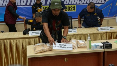 FOTO: Penampakan 20 Ribu Pil Ekstasi Jaringan Narkotika Internasional yang Disita Bea Cukai