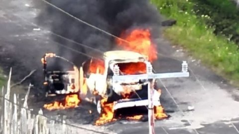 KKB Tembak Mati Sopir di Paniai, Korban dan Mobil Dibakar