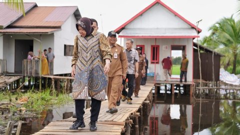 Kemensos Bangun Lumbung Sosial untuk Pengidap Kusta di Kabupaten Barito Kuala