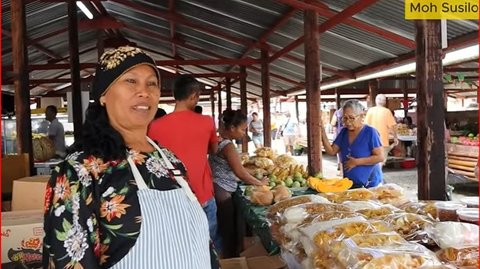 Melihat Suasana Pasar Orang Jawa di Suriname, Jajakan Kuliner Nusantara Mulai dari Soto hingga Dawet