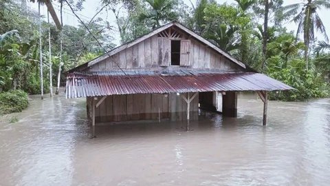 Banjir dan Tanah Longsor di Nias Barat, 4.000 Warga dan 1.000 Rumah Terdampak