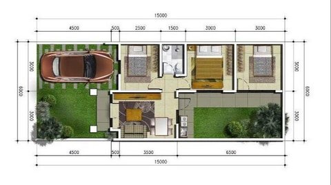 8 Rekomendasi Desain Rumah Minimalis Ukuran 7x10 dengan 3 Kamar, Ringkas tapi Nyaman