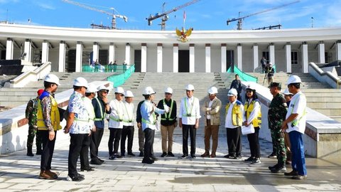 Dampingi Presiden Jokowi Tinjau IKN, Mendagri: Saya Tidak Sabar Ingin Pindah ke Sini