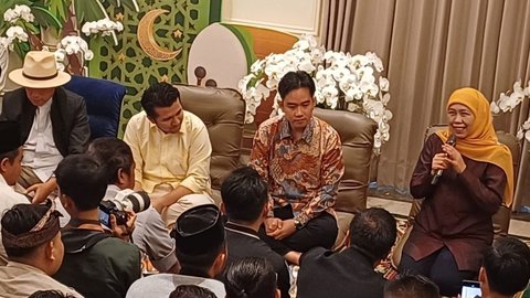 Gibran Siap All Out Dukung Khofifah-Emil di Pilkada Jatim