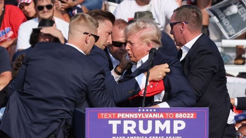 Masih Usia Belia, Ini Identitas Pelaku Penembakan Donald Trump Saat Kampanye