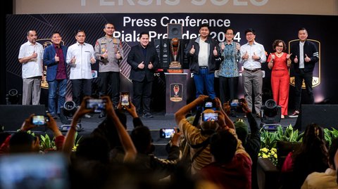 FOTO: Hadiah Miliaran Rupiah Siap Menanti Pemenang di Perhelatan Piala Presiden 2024