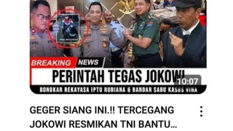 Benarkah Presiden Mengutus TNI untuk Bantu Usut Kasus Vina Cirebon? Cek Faktanya