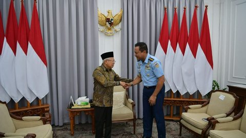 Temui Wapres, Kasau Laporkan Perkembangan Alutsista TNI AU