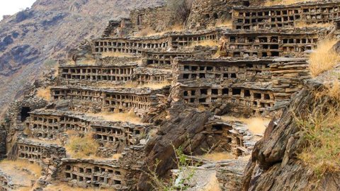 Sarang Lebah di Saudi Ini Masih Utuh dan Kokoh Meski Berusia 1.000 Tahun, Bercokol di Atas Bukit Batu