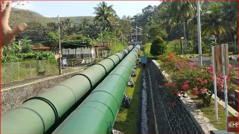 Melihat Lebih Dekat PLTA Peninggalan Penjajah Belanda di Semarang, Masih Banyak Bangunan Tua Kolonial yang Berdiri Kokoh