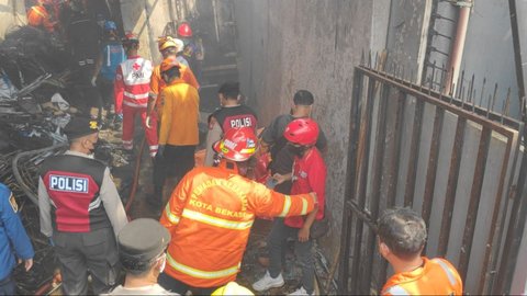 Ibu Hamil Korban Tewas Kebakaran Gudang Perabot di Bekasi Sempat Teriak Minta Tolong