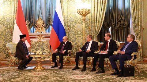 VIDEO: Isi Pembicaraan Penting Pertemuan Prabowo dengan Presiden Putin di Istana Kremlin Rusia