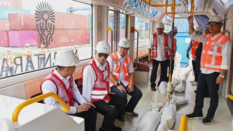 Uji Coba Kereta Tanpa Rel di IKN Dilakukan 5 Agustus 2024