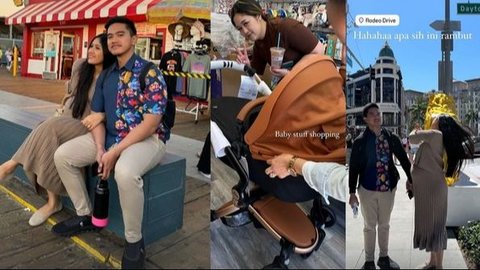 Erina Gudono dan Kaesang Jalan-Jalan di California, Beli Stroller Seharga Motor-Roti Rp400 Ribu