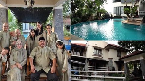 10 Potret Rumah Rano Karno yang Super Luas, Ada Warung Makan Hingga Kolam Renang