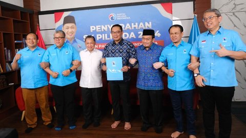 FOTO: RK-Suswono Bikin PKS dan Gelora Akur di Pilkada Jakarta 2024