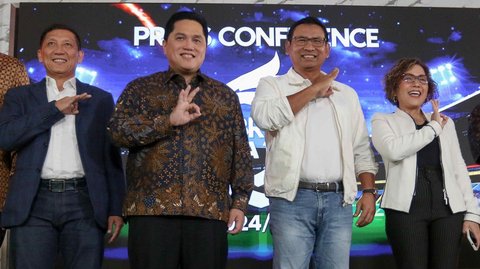 FOTO: BRI Kembali Jadi Sponsor Utama Liga 1, EMTEK Siap Siarkan 306 Pertandingan Musim 2024/2025