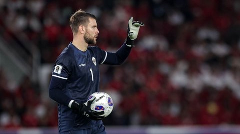 FOTO: Aksi Heroik Maarten Paes Berkali-kali Selamatkan Gawang Timnas Indonesia dari Gempuran Australia