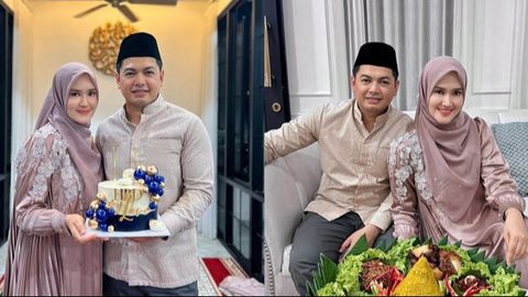 Rayakan Ulang Tahun ke-40, Tommy Kurniawan Dapat Kue Spesial dan Ucapan Manis dari Istri