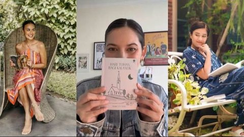 8 Potret Artis Cantik yang Ternyata Gemar Baca Buku, Termasuk Sophia Latjuba dan Pevita Pearce!