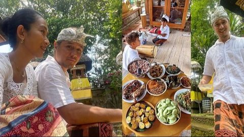 Rayakan Galungan dan Kuningan, Happy Salma Tampilkan Potret Kebersamaan Keluarga dengan Menu Khas Bali!