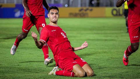 FOTO: Menyala! Timnas Indonesia Libas Maladewa 4-0 di Kualifikasi Piala Asia U-20 2025