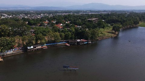 FOTO: Menikmati Wisata Murah Meriah di Situ Tunggilis Bogor