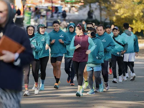 Foto-foto Nagita Slavina saat Olahraga di Amerika Serikat Bikin Salfok, Netizen 'Lari Aja Cantik'