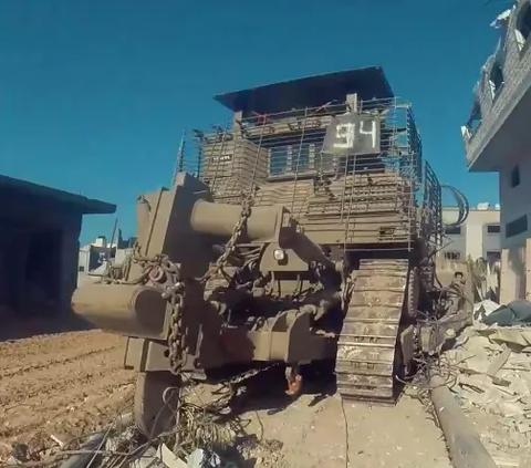 VIDEO: Hamas Habisi Tank-Tank Israel dalam Pertempuran Darat di Gaza, Pakai Strategi Gerilya